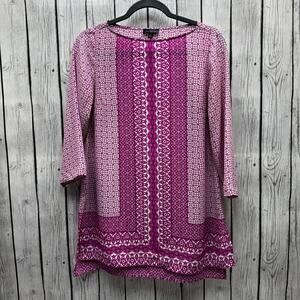 The Limited Pink and White Top Size Small